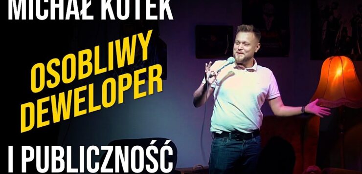 Michał Kutek i publiczność - Osobliwy deweloper